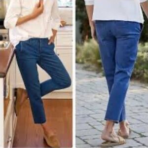 NWT Frank & Eileen Wicklow Blue Jeans Pants Women's Size 6 Made in USA